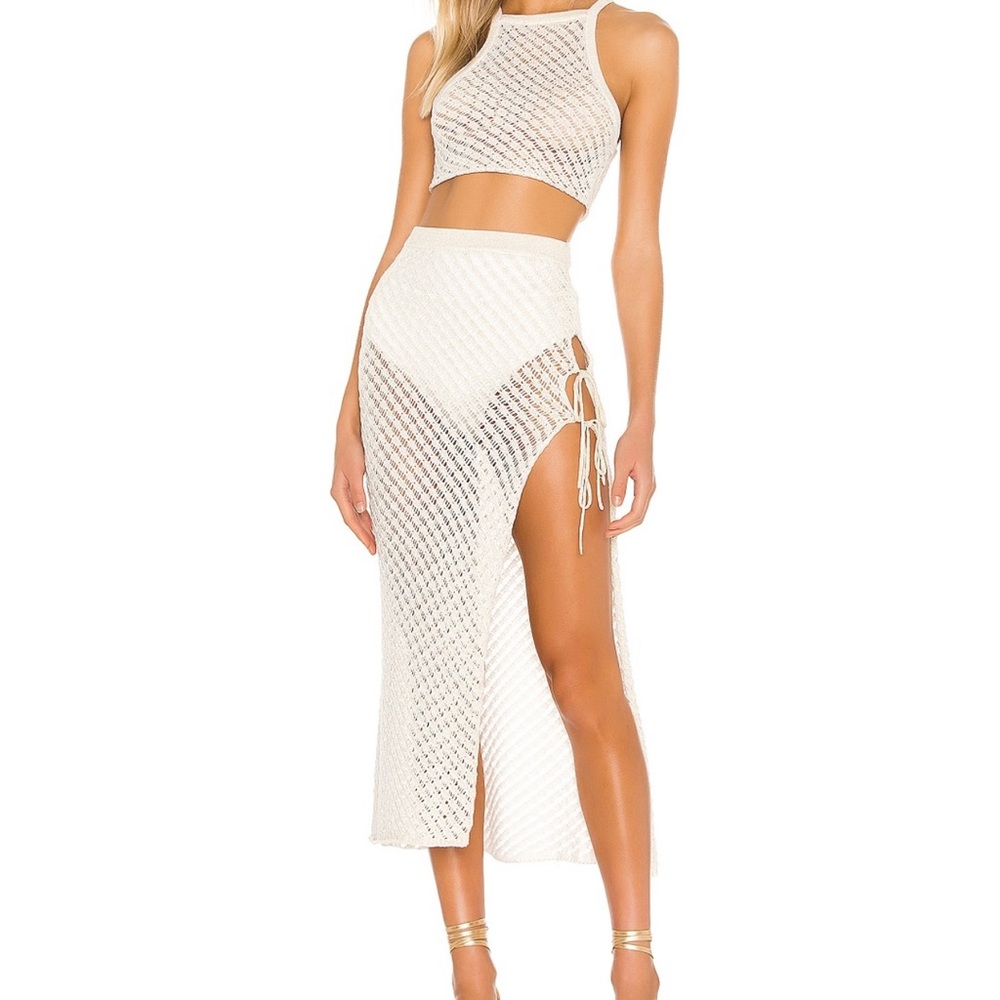 Offshore Crop & MIDI Skirt